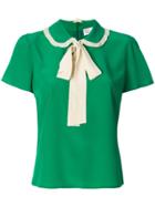 Red Valentino Pussy-bow Fastening Blouse - Green