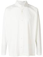 Homme Plissé Issey Miyake Plain Button-down Shirt - White