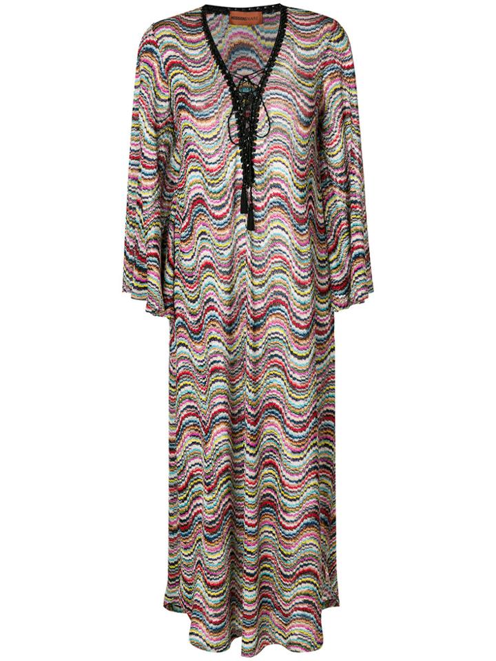 Missoni Mare Striped Kaftan - Multicolour