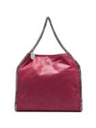 Stella Mccartney Red Falabella Small Shaggy Deer Tote
