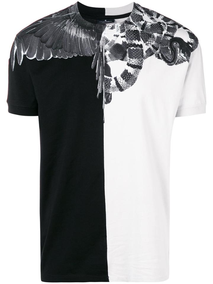 Marcelo Burlon County Of Milan Snakes Wings T-shirt - Black