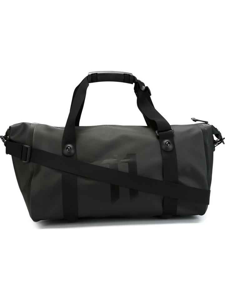 11 By Boris Bidjan Saberi Logo Print Holdall, Black, Plastic/polyester