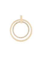 Asherali Knopfer 18k Gold Giulia Double Hoop Diamond Earring -
