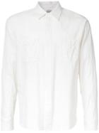 Gold / Toyo Enterprise - Long Sleeve Work Shirt - Men - Cotton - S, White, Cotton