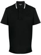 Lanvin Concealed-placket Polo Shirt - Black