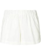 Bassike Gardening Shorts - White