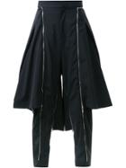 Di Liborio Flared Trousers - Black