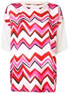 Missoni Zigzag Panel T-shirt - White