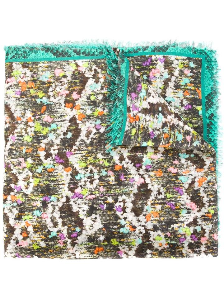 Roberto Cavalli Multi Print Scarf, Women's, Modal