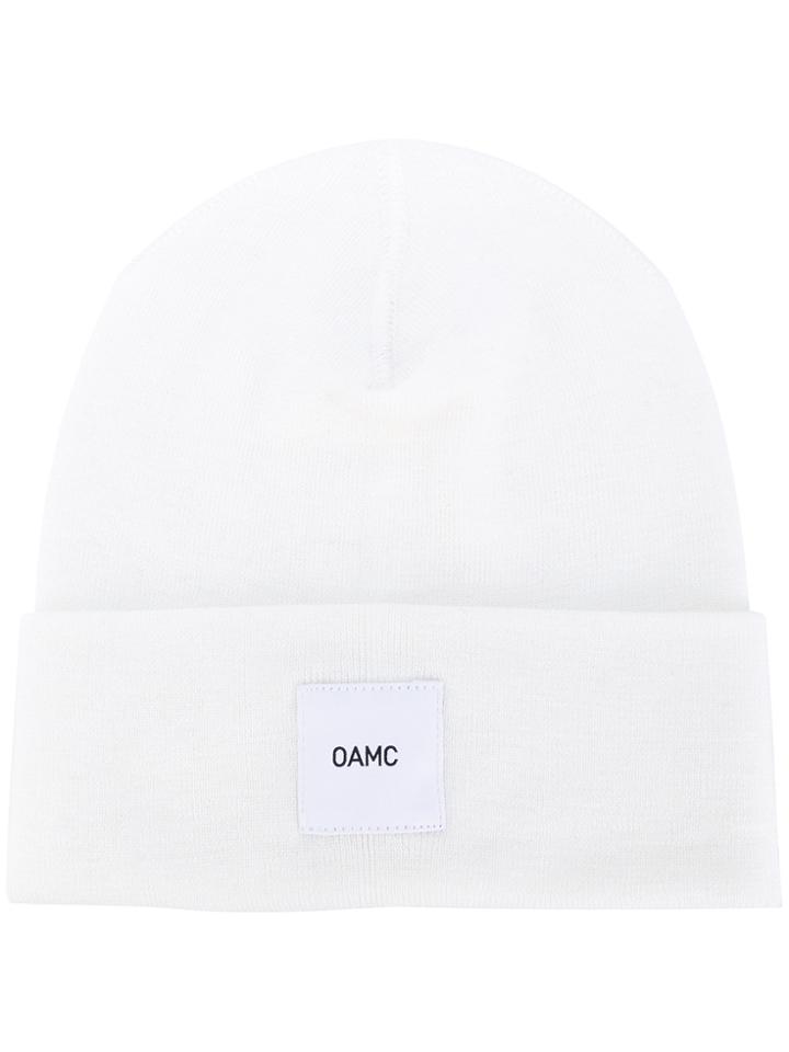 Oamc Logo Beanie Hat - White