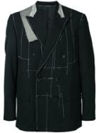 Consistence - Deconstructed Blazer - Men - Silk/wool - 48, Black, Silk/wool