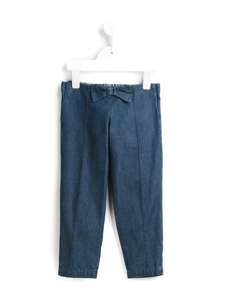 Hucklebones London Chambray Trousers, Girl's, Size: 10 Yrs, Blue