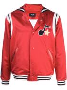 Just Don Embroidered Logo Bomber Jacket