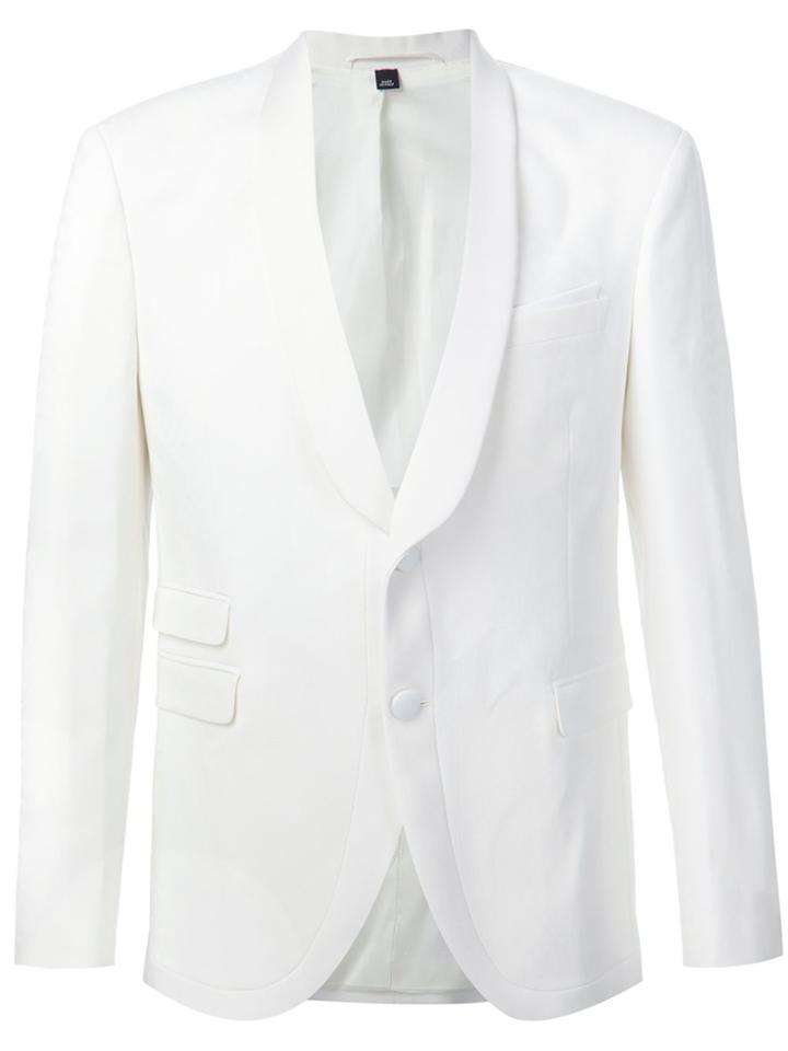 Neil Barrett Two Button Blazer - White