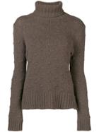 Borgo Asolo Turtle Neck Jumper - Brown
