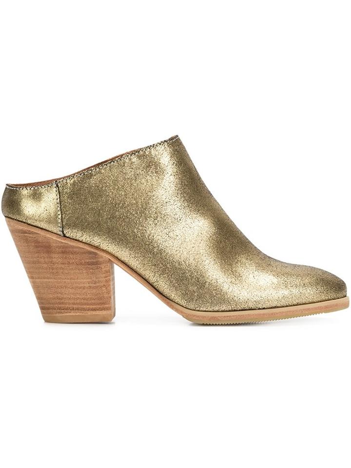 Rachel Comey Wooden Heel Mules
