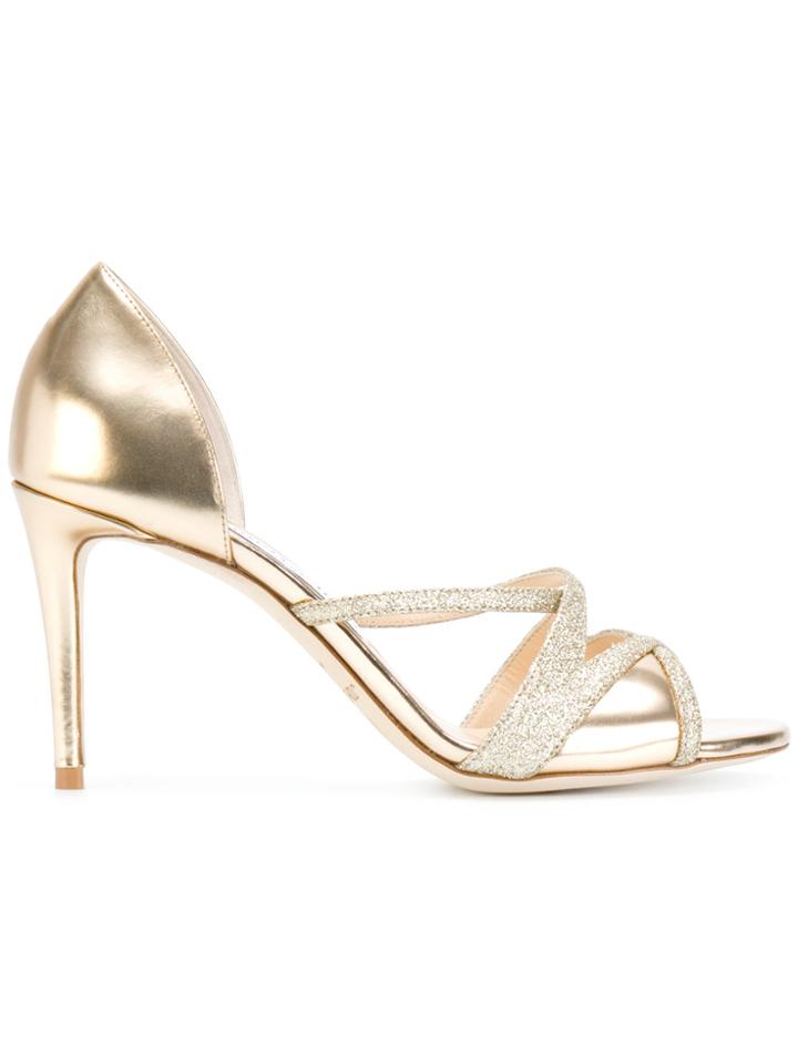 Jimmy Choo Maz 85 Sandals - Metallic