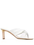 Jacquemus Bellagio Mule Sandals - White