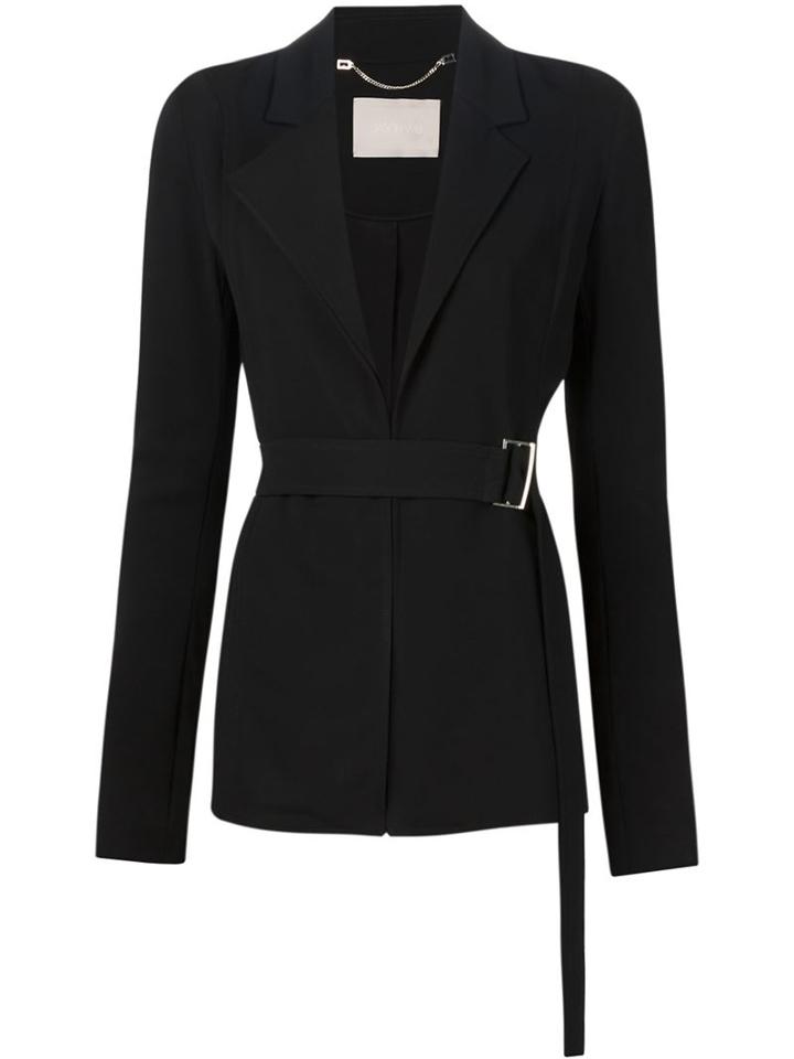 Jason Wu Belted Crepe Jacket