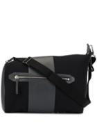 Cerruti 1881 Contrast Panel Shoulder Bag - Black