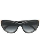 Pomellato Cat Eye Sunglasses - Black