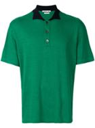 Common Wild Short-sleeve Polo Top - Green