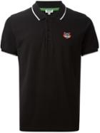 Kenzo 'tiger' Polo Shirt, Men's, Size: Xxl, Black, Cotton