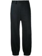 Caramel - Buttoned Trousers - Women - Linen/flax/polyamide/wool - 6, Women's, Black, Linen/flax/polyamide/wool