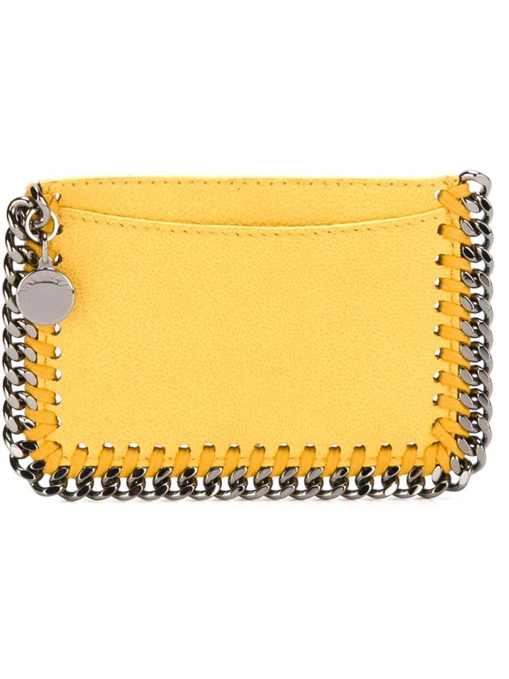 Stella Mccartney 'falabella' Cardholder - Yellow & Orange