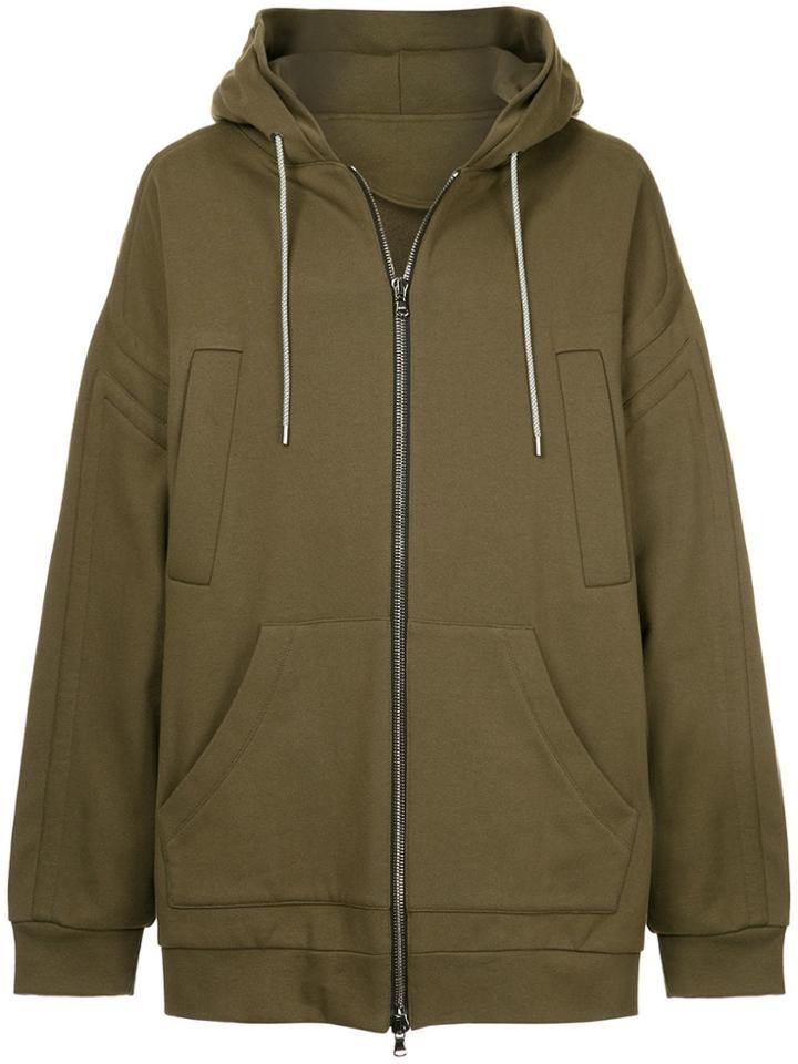 Wooyoungmi Hooded Zip Jacket - Green