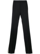 Valentino Jogging Trousers With Contrasting Side Panels - Black