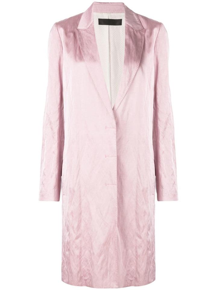 Haider Ackermann Metallic Trench Coast - Pink