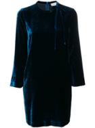 L'autre Chose Tie Neck Dress - Blue