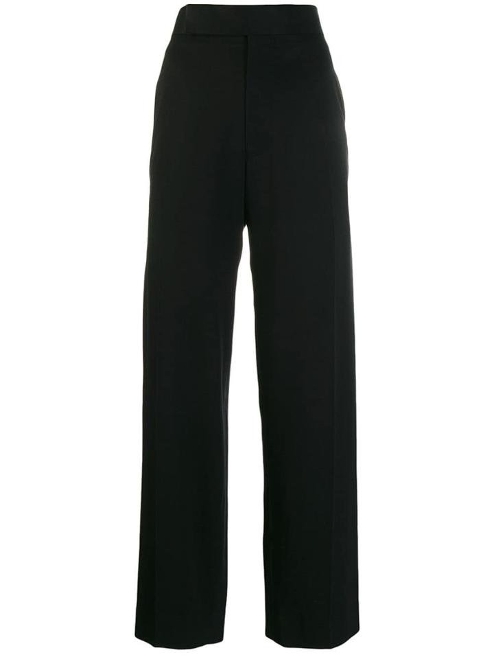 Haider Ackermann Side Stripe Straight Trousers - Black