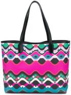 Emilio Pucci Abstract Print Shopping Bag - Multicolour