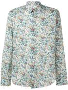 Paul Smith Floral Print Shirt - Green