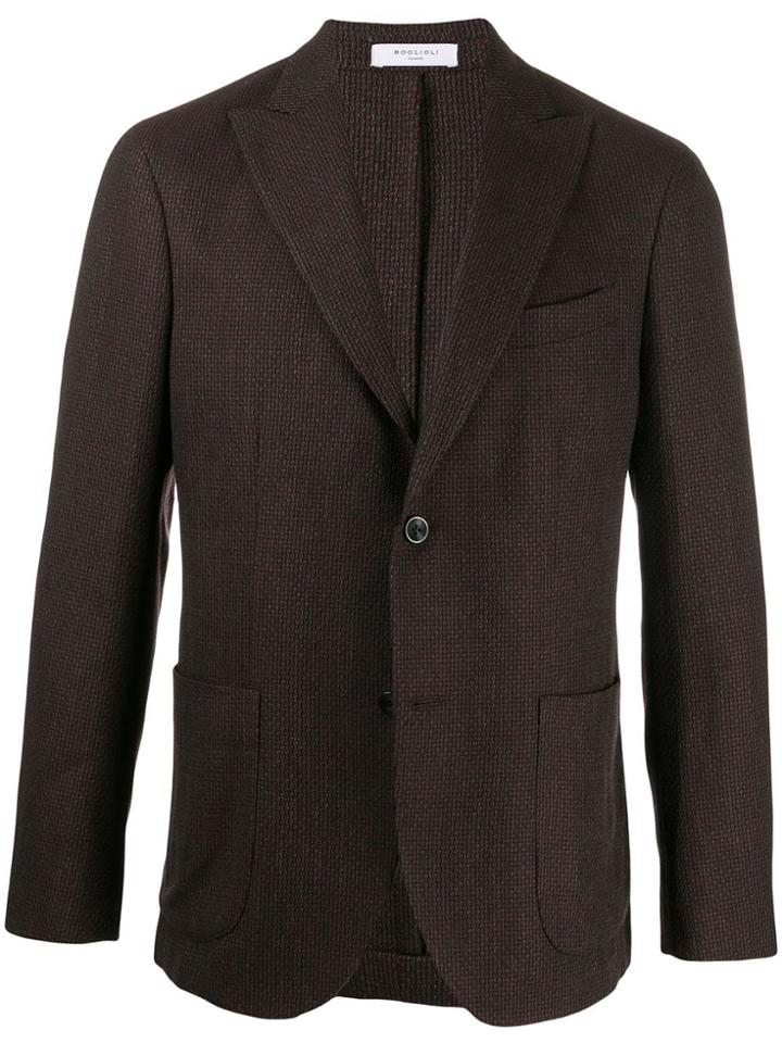 Boglioli Single-breasted Regular-fit Blazer - Black