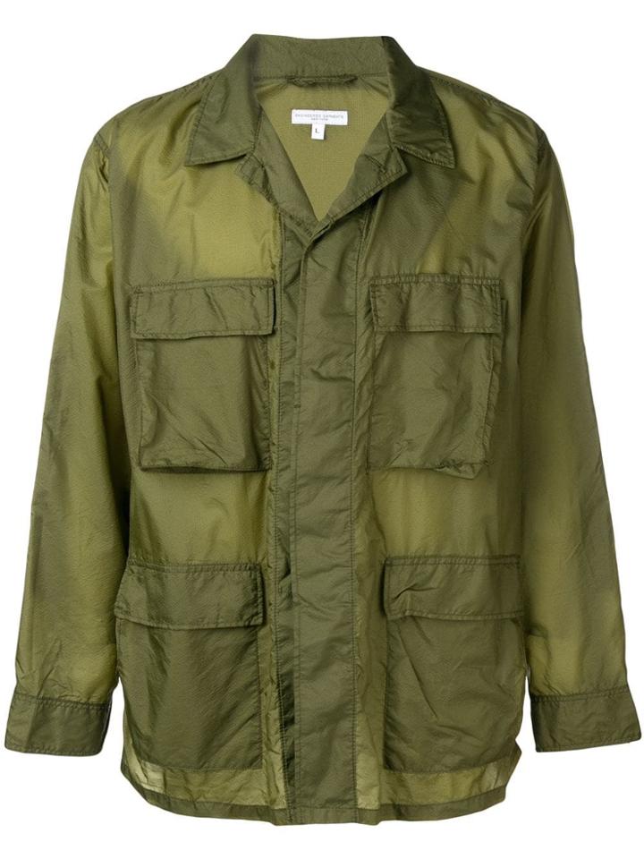 Engineered Garments Multiple Pocket Lightweight Jacket - Green