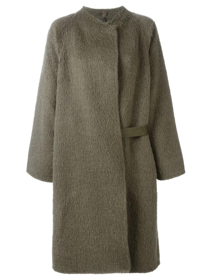 Helmut Lang Long Coat - Brown