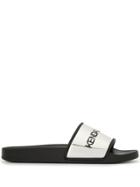 Kendall+kylie Milana Logo Strap Slides - Black