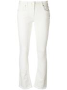 Etro Flared Jeans, Women's, Size: 28, White, Cotton/spandex/elastane