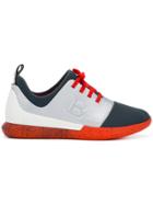 Bally Contrast Panel Sneakers - Blue
