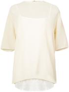 Mansur Gavriel Wavy Shirt - Nude & Neutrals