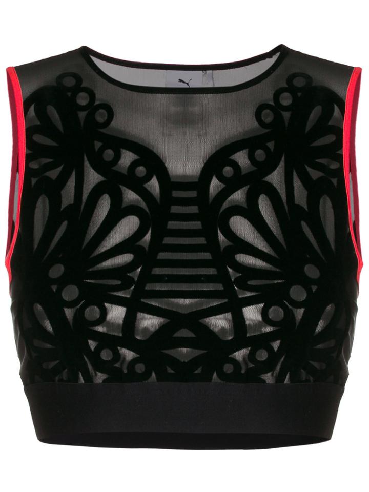 Puma X Sophia Webster Puma X Sophia Webster Crop Top - Black