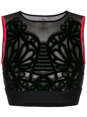 Puma X Sophia Webster Puma X Sophia Webster Crop Top - Black
