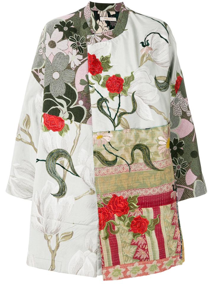 Ermanno Gallamini Patchwork Jacket - Multicolour