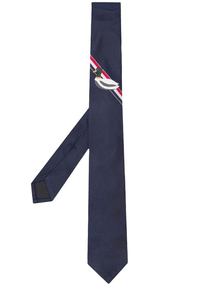 Thom Browne Duck Tie - Blue