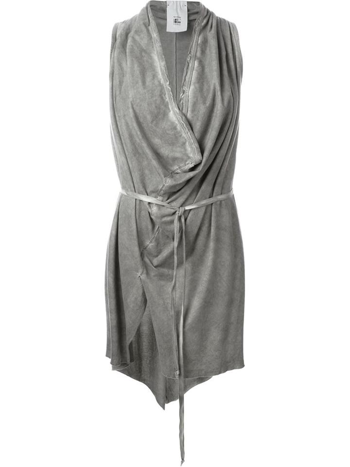 Lost & Found Rooms Waist Tie Mini Draped Dress
