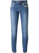 Stella Mccartney Skinny Ankle Grazer Jeans, Women's, Size: 26, Blue, Cotton/spandex/elastane/polyester
