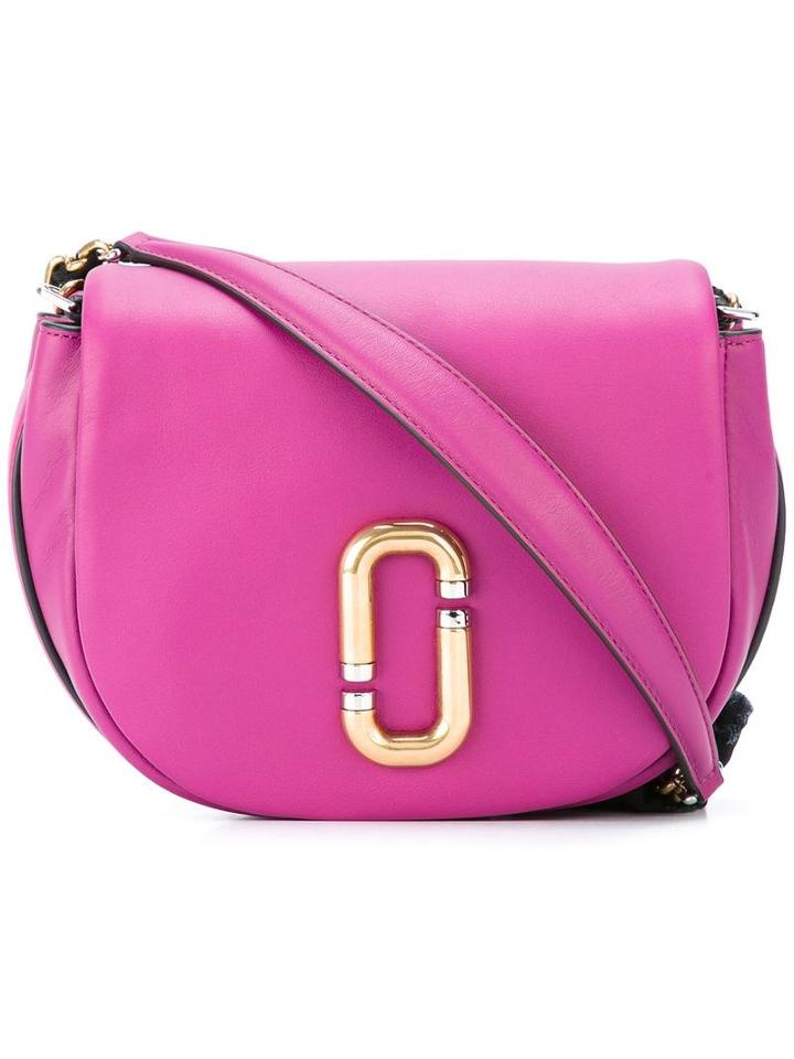 Marc Jacobs Kiki Saddle Bag, Women's, Pink/purple, Leather
